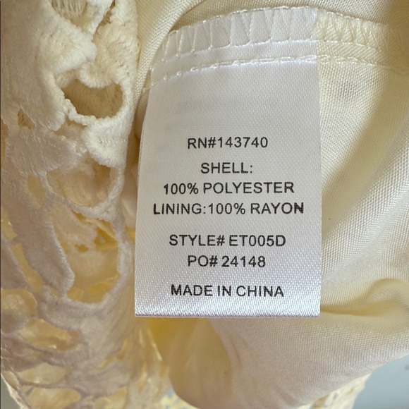 Vici Cream Lace Midi Dress - Picture 6 of 7